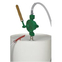 Samoa 40688 Doppelwirkende Flügelpumpe - 0,3 l/Doppelhub - für 200 Liter Fässer - Für Diesel, Heizöl, Hydraulik- und Motorenöl