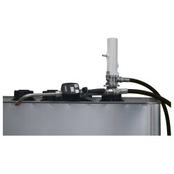 Samoa 40817 Abfüllanlage - Druckluftpumpe - 3:1 - für Tanks - 4 Meter Druckschlauch - Handdurchlaufzähler