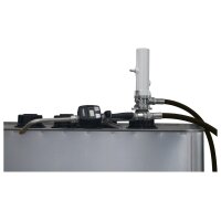 Samoa 40817 Abfüllanlage - Druckluftpumpe - 3:1 - für Tanks - 4 Meter Druckschlauch - Handdurchlaufzähler