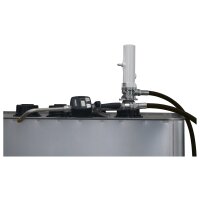 Samoa Hallbauer 40817 Abfüllanlage - Druckluftpumpe - 3:1 - für Tanks - 4 Meter Druckschlauch - Handdurchlaufzähler