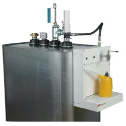 Samoa 40968 Ölanlage - Druckluftpumpe - 1.000 Liter - Zapftheke - Überfüllsicherung