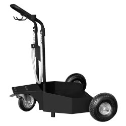 Samoa 432814 Fahrwagen - für 200 Liter Gebinde - 2 Räder - 1 Lenkrolle