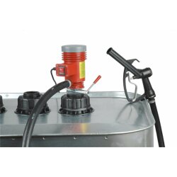 Samoa 80277 Elektropumpe - für Diesel - 12 Volt - 35 l/min - selbstansaugend - Kunststoff Zapfpistole