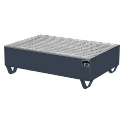 Samoa 81294 Auffangwanne - für 2 x 200 Liter Fässer - lackierter Stahl - 210 Liter Auffangvolumen