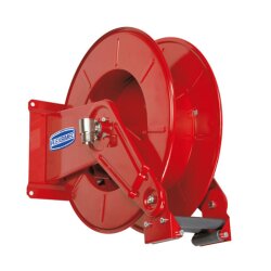 Schlauchaufroller - Automatisch - Offen - 1" AG / 1" IG - Stahl lackiert - Starre Wandhalterung