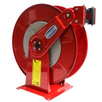 Schlauchaufroller - Automatisch - Offen - 1/2" AG / 1/2" IG - Stahl lackiert - Starre Wandhalterung