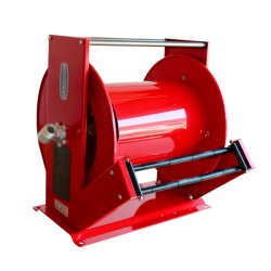 Schlauchaufroller - Automatisch - Offen - 1" AG / 1" IG - Stahl lackiert - Starre Wandhalterung