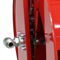 Schlauchaufroller - Automatisch - Offen - 1/2" AG / 1/2" IG - Stahl lackiert - Starre Wandhalterung