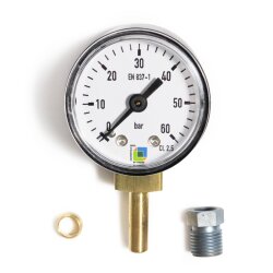 BEKA MAX Manometer - 0-60 bar - mechanisch