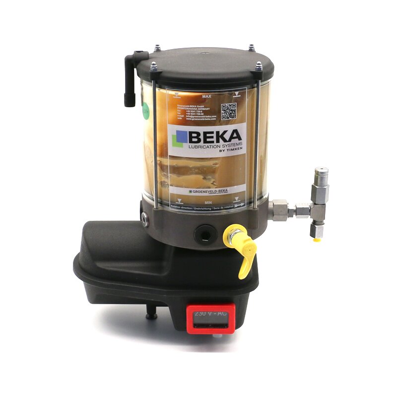 BEKA MAX - Kolbenpumpe für Fett - Handpumpe - 1 kg Kunststoff Behälter -  Förderv, 974,29 €