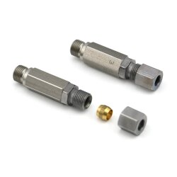 BEKA MAX Zumessventil Z31ZV - Stahl - 200 mm³/Hub - Eingang: M10x1 - Ausgang: Ø 4 mm