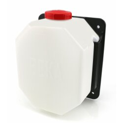 BEKA MAX Kunststoffbehälter - 4.2 Liter - für Öl - inkl. Sieb - Schlauchanschluss Ø 14,5 mm