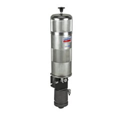 Lincoln Progressivpumpe PPG 15 - pneumatisch - 40:1 - 0,20 cm³/Hub - 250 bar - Behälter: 1,5 Liter - Anzahl der Auslässe: 8 - Auslass: M10x1 - Einlass: G1/8