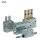 Lincoln Schmierstoffverteiler VSG 6-KR-A - 0 bis 2,20 ccm pro Auslass - max. + 80°C - 400 bar - Auslässe: 6 - Einlass: 3/8NPTF - Auslass: 1/4NPTF - Material Stahl verzinkt - mit Anzeigestift