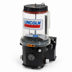 Lincoln Progressivpumpe P203_E-_2XLBO-600-24-1100G200-___Z - 2 Liter - Fett - Leermeldung als Schließer - Befüllung von oben - 24 Volt - Ohne Steuerplatine - Ohne Fettfüllung