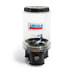 Lincoln Progressivpumpe P203_E-_8YNBO-600-24-11000000-___Z - 8 Liter - Öl - Normalausführung - Befüllung von oben - 24 Volt - Ohne Steuerplatine - Ohne Fettfüllung