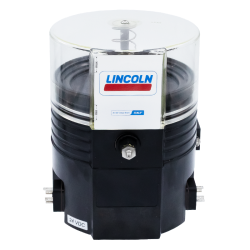 Lincoln Progressivpumpe QLS 301 SSV - P301-SSV12-H-24DC-1XL-2A1.1 O.FETT - 1 Liter Behälter - 1,0 cm³ - 24 Volt - Schmierstoffverteiler SSV 12