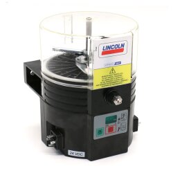 Lincoln Progressivpumpe P401-SSV12-H-1XN-2A1.1-S4 - 120V AC - 1,00 ccm/Min. - 205 bar - Behälter: 1 Liter (ohne Füllstandsüberwachung) - Schmierstoffverteiler SSV12