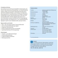 Lincoln Progressivpumpe P401-SSV6-V-1XL-2A1.5-S4 - 24V DC - 1,00 ccm/Min. - 205 bar - Behälter: 1 Liter (Füllstandsüberwachung) - Schmierstoffverteiler SSV6