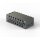 Lincoln Progressivverteiler SSVD 14-K - max. 1,8 cm³ pro Hub/Auslass - 20 bis 350 bar - Auslässe: 14 - Einlass: G1/8 - Auslass: M10x1 - Material schwarz-chromatierter Stahl - mit Anzeigestift