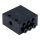 Lincoln Progressivverteiler SSVM 6 - max. 0,07 cm³ pro Hub/Auslass - 200 bar - Auslässe: 6 - Einlass: G1/8 - Auslass: M8x1 - Material schwarz-chromatierter Stahl
