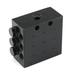 Graco Progressivverteiler CSP - 0,2 cm³ pro Auslass und Hub - Stahl - Öl/Fett - verschiedene Ausführungen