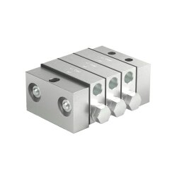SKF Scheibenverteiler VPKM - Einlass/Auslass M10x1 - Fett und Öl - Stahl