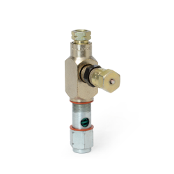 Lincoln Schmierstoffverteiler SL-43 - 4 Auslässe - 0,016 bis 0,131 cm³ - bis +93°C - 1/4" NPTF - mit Nitrildichtungen