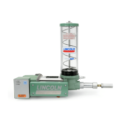 Lincoln Progressivpumpe 85434 - pneumatisch - 31:1 - 18,70 cm³/Hub - Behältergröße: 2 kg - 240 bar - mit Steuerung