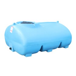 Duraplas Transport- und Weidefass - Wassertank - 2.000 Liter Inhalt - Lichtblau