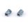 BEKA MAX Überwurfschraube - M8x1 - 12 mm - Ø 4 mm - für Doppelkegelring - Stahl - Chrom VI frei - galvanisiert