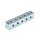 5er Nippelblock - M10 x 1 Gewinde - 128 mm lang - T-Bohrung - 5 Anschlüsse - Stahl