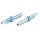 Rohrstutzen gerade - Ø 6x30 mm (L) - Edelstahl V4A 1.4401 - ohne Nut