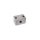 1er Nippelblock - M10 x 1 Gewinde - 38 mm - 1 Anschluss - Edelstahl V4A 1.4401