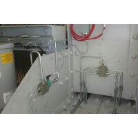 Delimon Progressivverteiler PVB06A01FAA00XV01 - 4 Auslässe - mit Rückschlagventil - ohne Bewegungsanzeige
