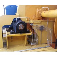Delimon Progressivverteiler PVB06A01FAA00XV01 - 4 Auslässe - mit Rückschlagventil - ohne Bewegungsanzeige