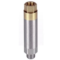 Delimon Kolbenverteiler 351 - für Öl und Fliessfett - 1 Auslass - M8x1 Gewinde - 0.30 ccm pro Hub