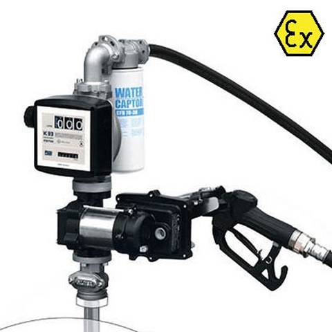 ATEX Druckluft Benzinpumpe - 6 bar - 25 l/min - Sinntec